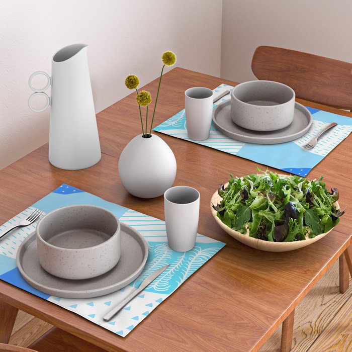 frankie, blue Placemat Gallery Image 2