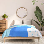 frankie, blue Comforter Gallery Image 3