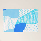 frankie, blue Welcome Mat Gallery Image 1