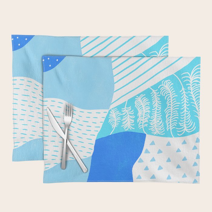 frankie, blue Placemat Gallery Image 1