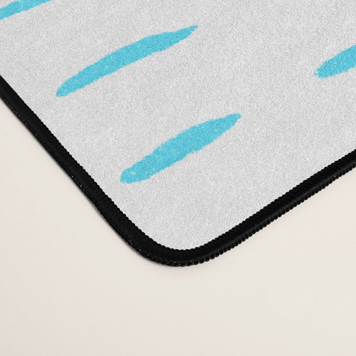 frankie, blue Desk Mat Gallery Image 4