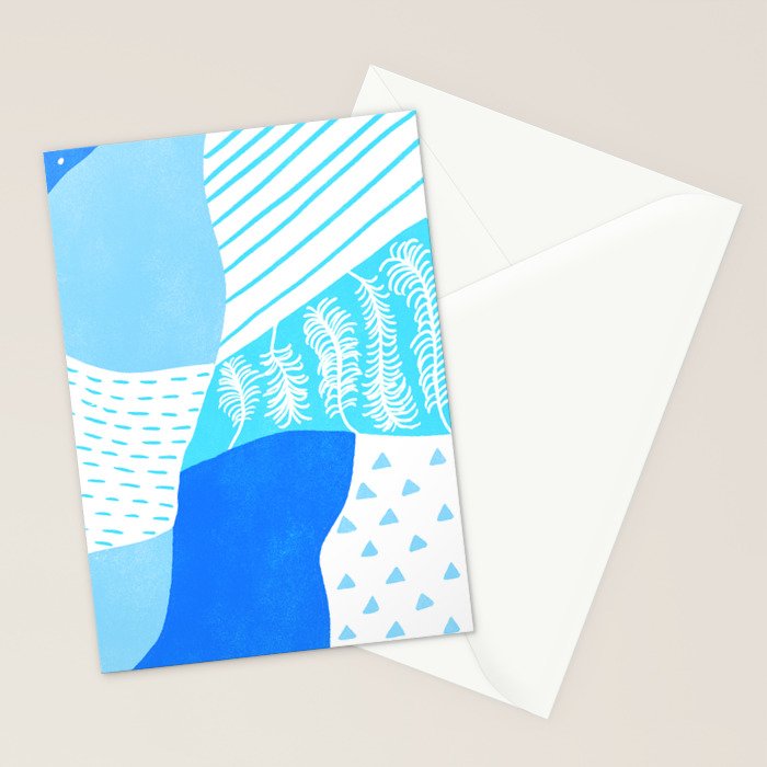 frankie, blue Stationery Card Gallery Image 2