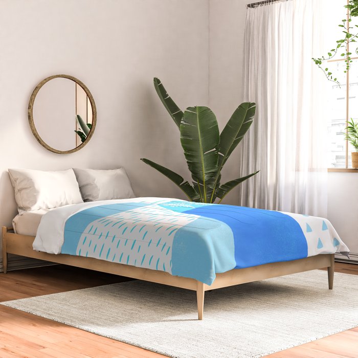 frankie, blue Comforter Gallery Image 2