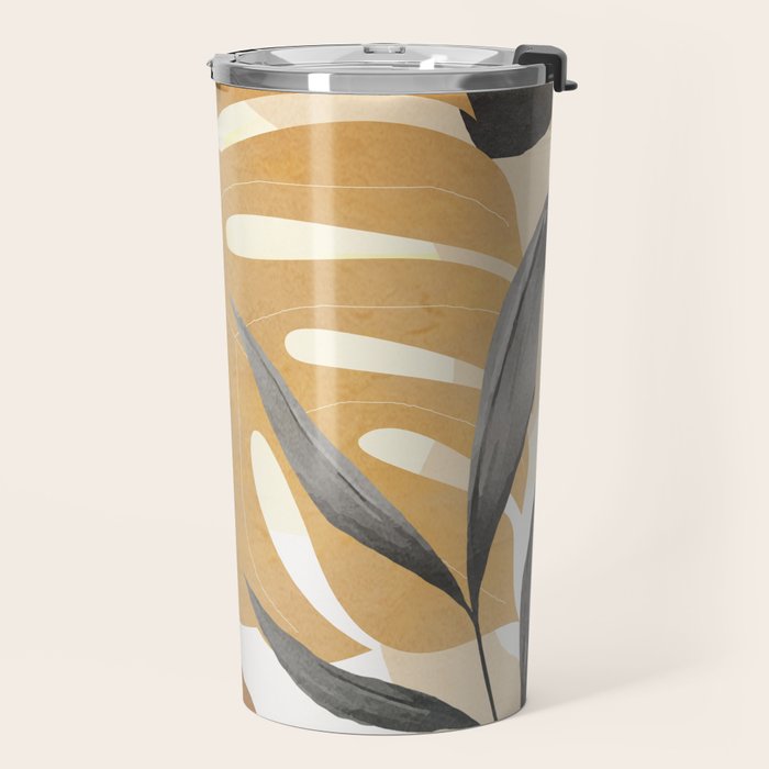 Branches and Leaves Design 03 Travel Mug Gallery Image 2