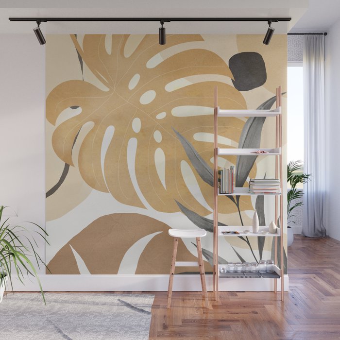 Branches and Leaves Design 03 Wall Mural Gallery Image 1