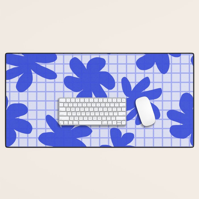 Playful Flowers #2 Desk Mat Gallery Image 1