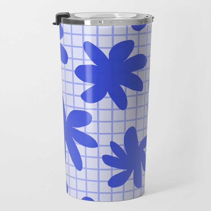 Playful Flowers #2 Travel Mug Gallery Image 3