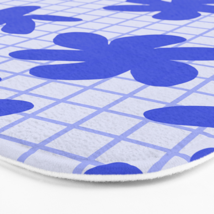 Playful Flowers #2 Bath Mat Gallery Image 3