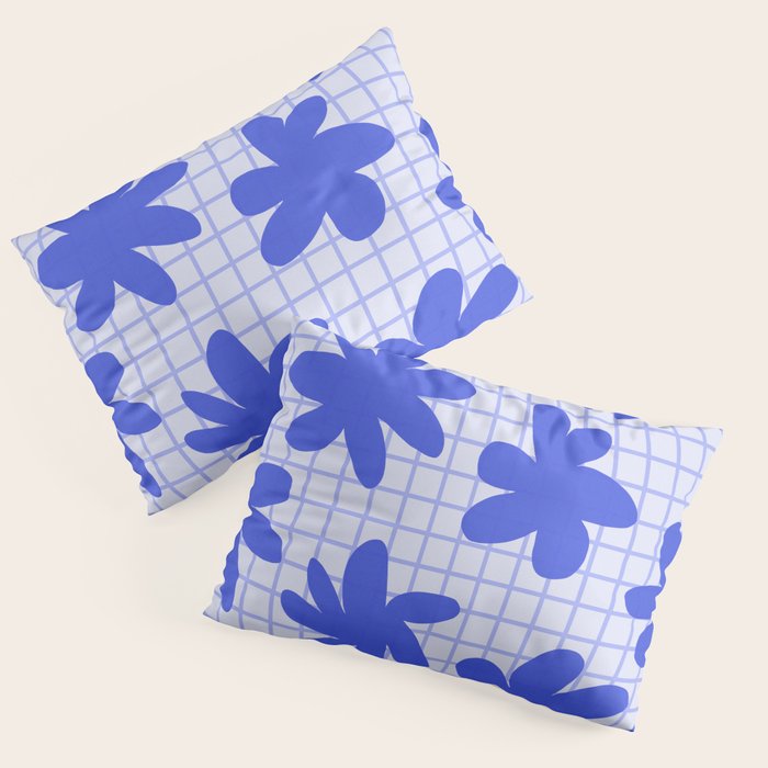 Playful Flowers #2 Pillow Sham Gallery Image 1