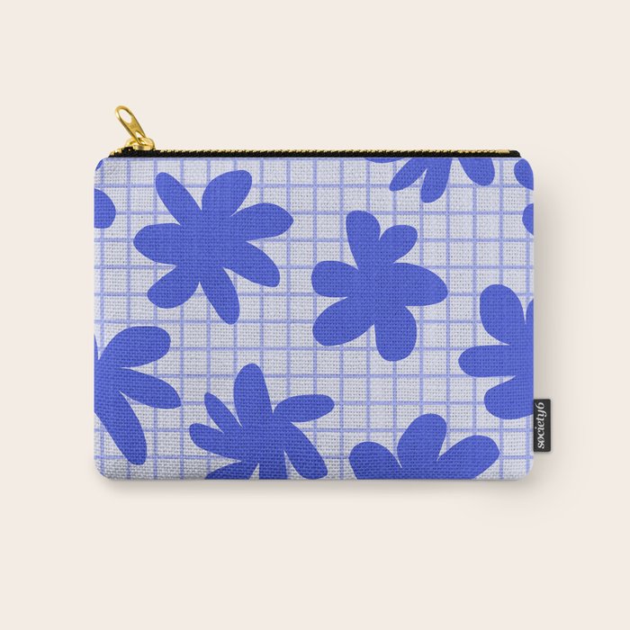 Playful Flowers #2 Carry All Pouch Gallery Image 1
