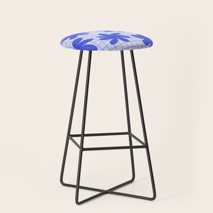 Playful Flowers #2 Stool Gallery Image 1