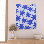 Playful Flowers #2 Wall Tapestry Gallery Image 2