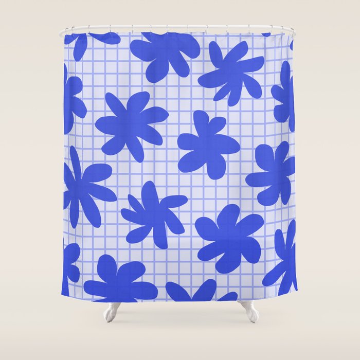 Playful Flowers #2 Shower Curtain Gallery Image 1