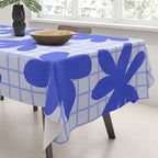 Playful Flowers #2 Tablecloth Gallery Image 3