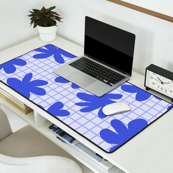 Playful Flowers #2 Desk Mat Gallery Image 2