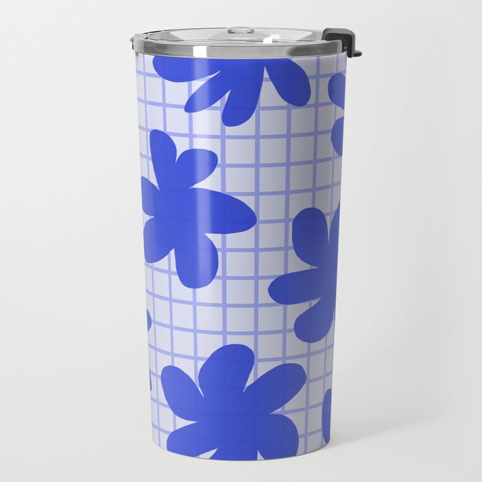 Playful Flowers #2 Travel Mug Gallery Image 2