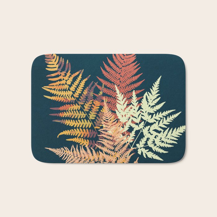 Autumn Fern Bath Mat Gallery Image 1