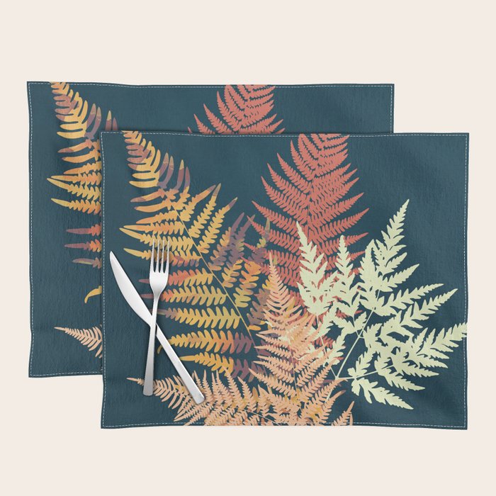 Autumn Fern Placemat Gallery Image 1