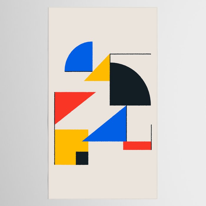 BAUHAUS 05: Exhibition 1923 | Mid Century Series  Tablecloth Gallery Image 2