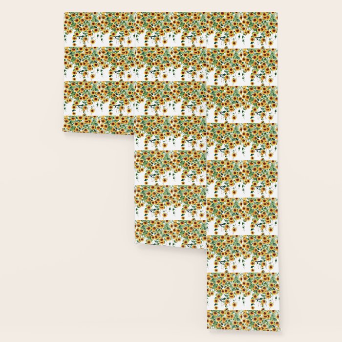 Sunflowers and Eucalyptus Garland  Wallpaper Gallery Image 3