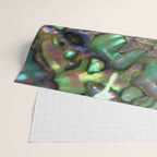 Oil Slick Abalone Mother Of Pearl Wrapping Paper Gallery Image 2
