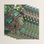 Oil Slick Abalone Mother Of Pearl Wrapping Paper Gallery Image 3