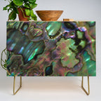 Oil Slick Abalone Mother Of Pearl Credenza Gallery Image 1