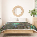 Oil Slick Abalone Mother Of Pearl Duvet Cover Gallery Image 3