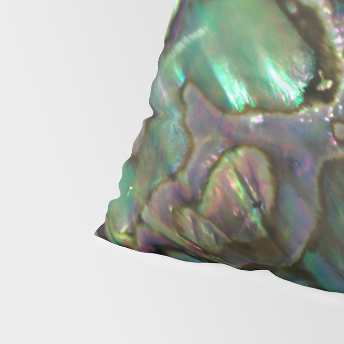 Oil Slick Abalone Mother Of Pearl Pillow Sham Gallery Image 4
