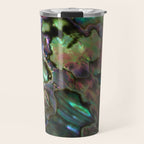Oil Slick Abalone Mother Of Pearl Travel Mug Gallery Image 1