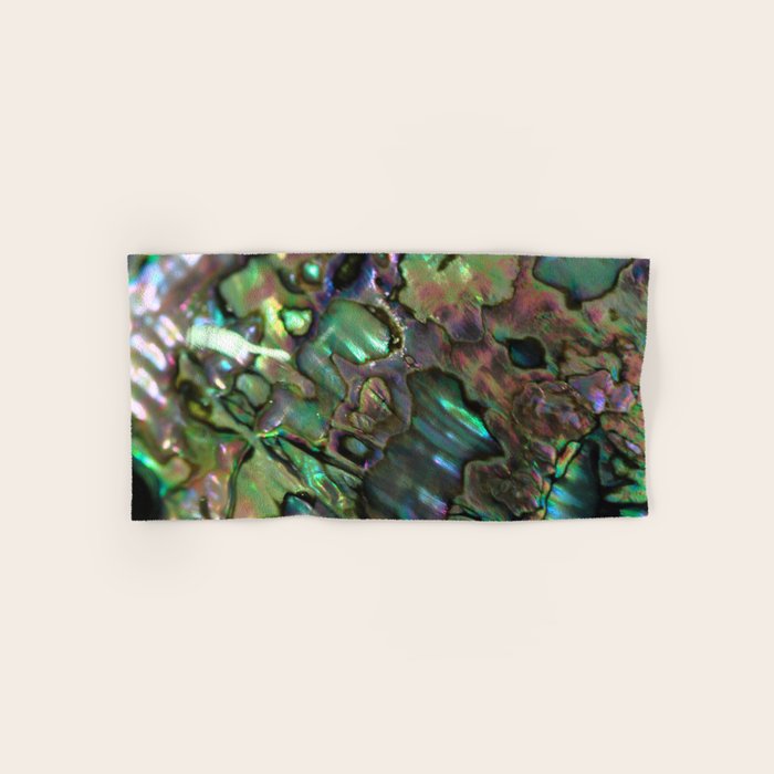 Oil Slick Abalone Mother Of Pearl Bath Towel Gallery Image 1