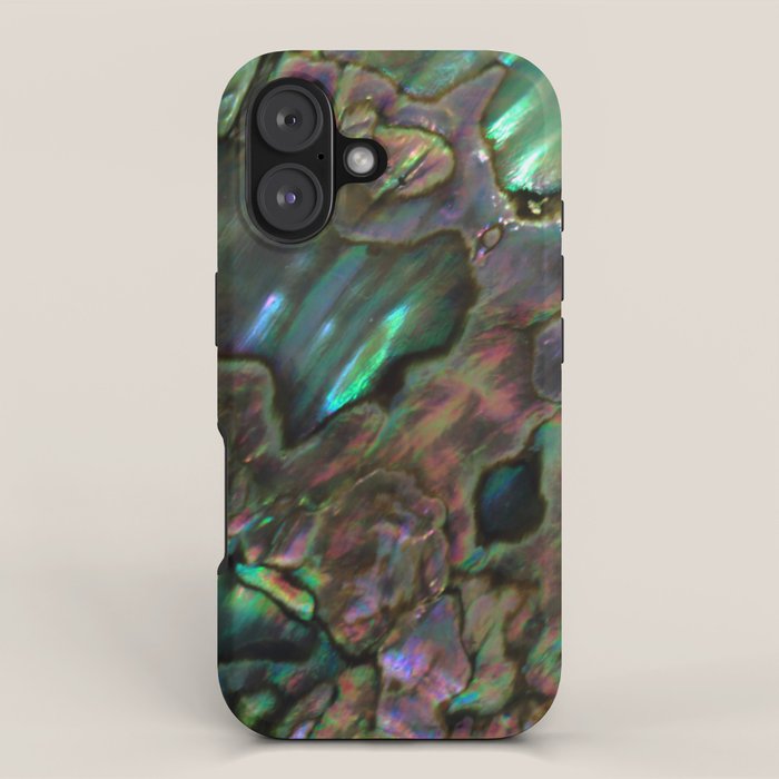 Oil Slick Abalone Mother Of Pearl iPhone Case Gallery Image 1
