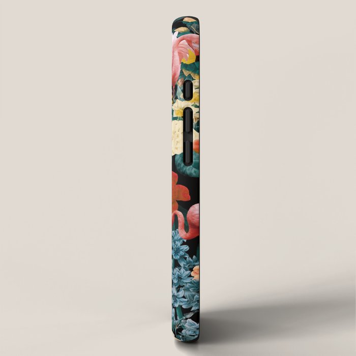 Floral and Flemingo II Pattern iPhone Case Gallery Image 2