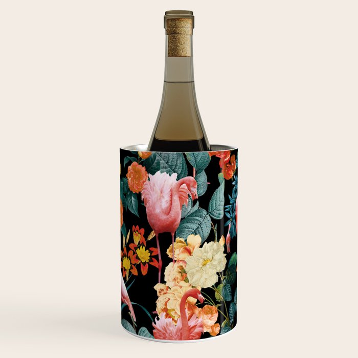 Floral and Flemingo II Pattern Wine Chiller Gallery Image 3
