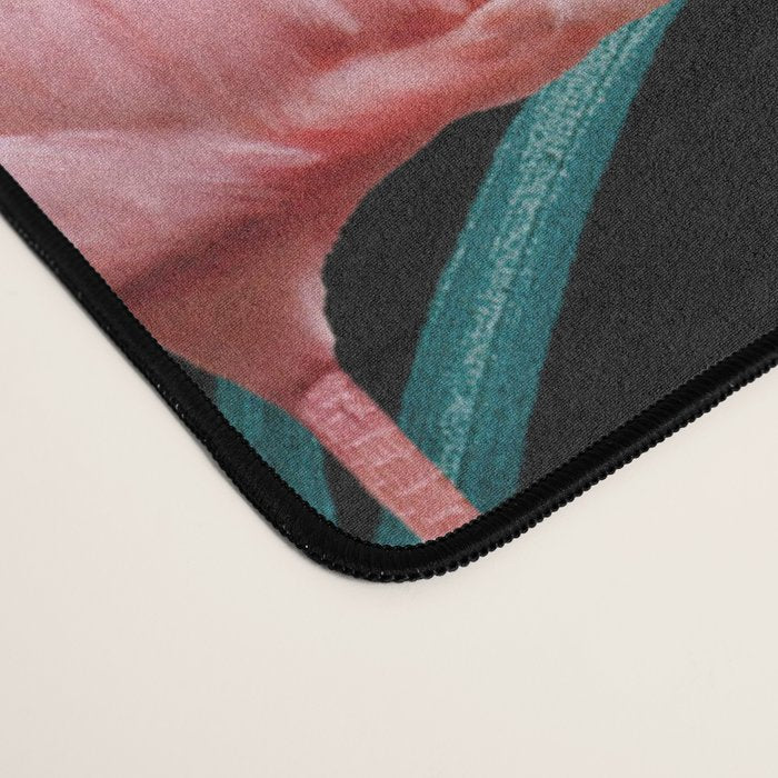 Floral and Flemingo II Pattern Desk Mat Gallery Image 4