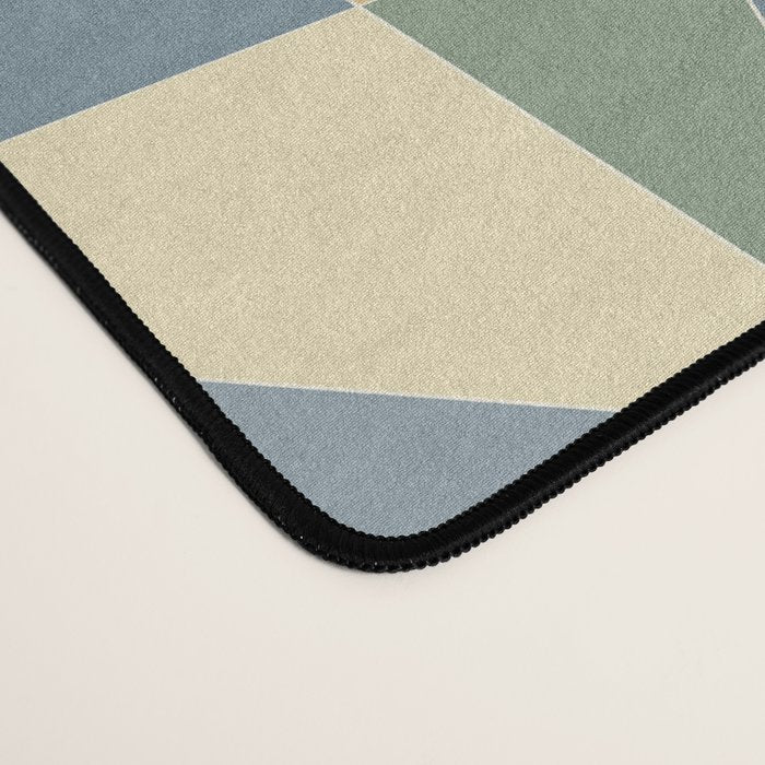 Kaleidoscope Tile Pattern XIV Neutral Earthy Pastel Desk Mat Gallery Image 4