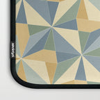 Kaleidoscope Tile Pattern XIV Neutral Earthy Pastel Laptop Sleeve Gallery Image 3