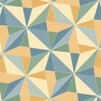Kaleidoscope Tile Pattern XIV Neutral Earthy Pastel Coffee Mug Gallery Image 2