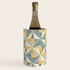 Kaleidoscope Tile Pattern XIV Neutral Earthy Pastel Wine Chiller Gallery Image 3