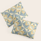 Kaleidoscope Tile Pattern XIV Neutral Earthy Pastel Pillow Sham Gallery Image 3