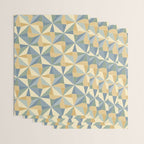 Kaleidoscope Tile Pattern XIV Neutral Earthy Pastel Wrapping Paper Gallery Image 3