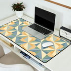 Kaleidoscope Tile Pattern XIV Neutral Earthy Pastel Desk Mat Gallery Image 2