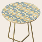 Kaleidoscope Tile Pattern XIV Neutral Earthy Pastel Side Table Gallery Image 2