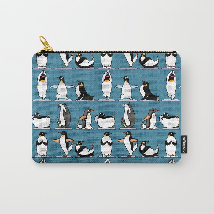 Penguin Yoga Carry All Pouch Gallery Image 1