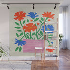 Flower Market 01: London Wall Mural Gallery Image 1