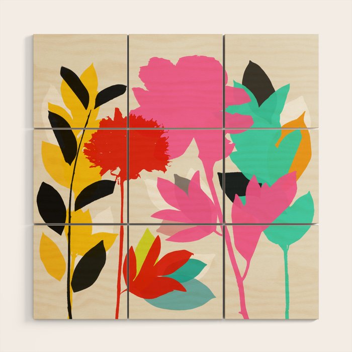 peony 1 Wood Wall Art Gallery Image 1