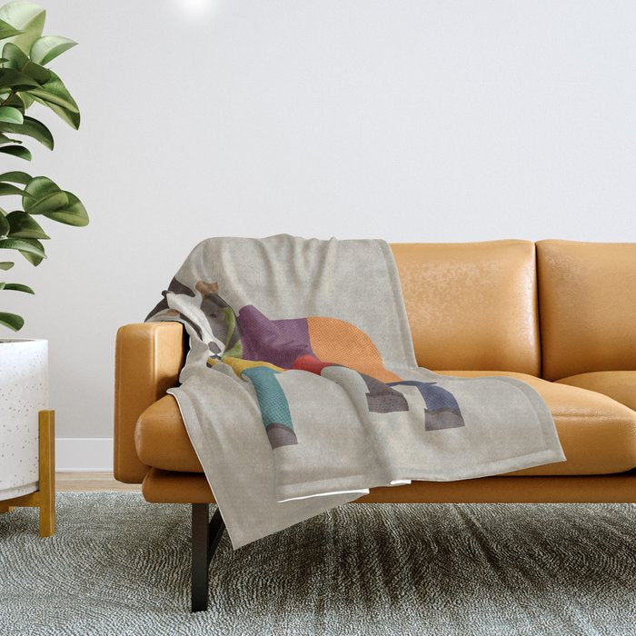 Jacob Sheep Throw Blanket Gallery Image 1