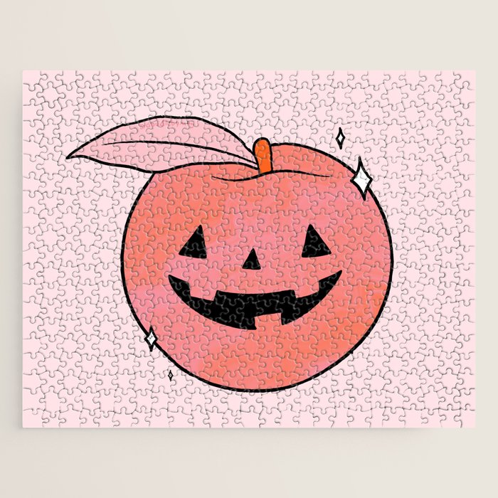 Spooky Peach Jigsaw Puzzle Gallery Image 1