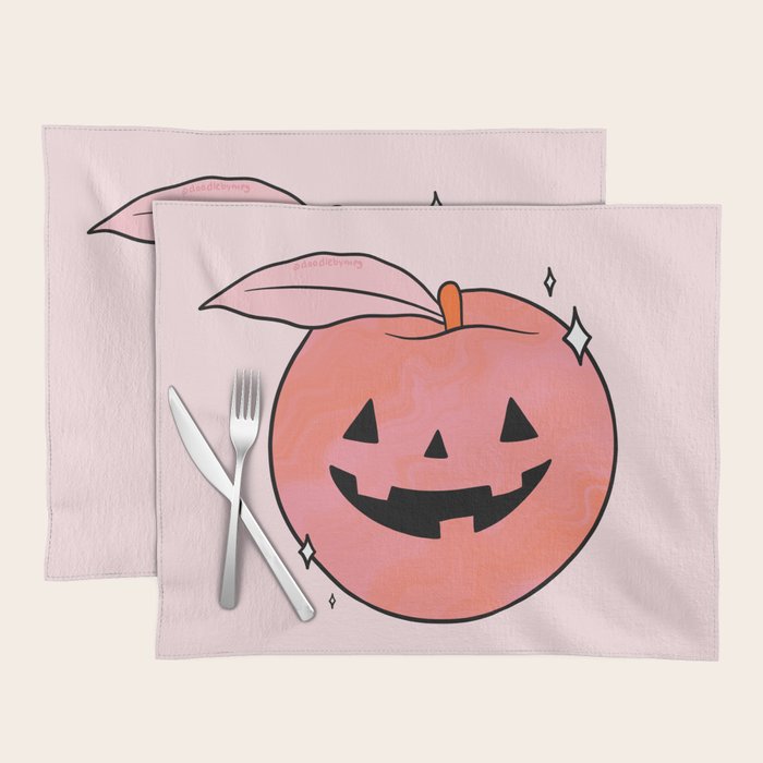 Spooky Peach Placemat Gallery Image 1