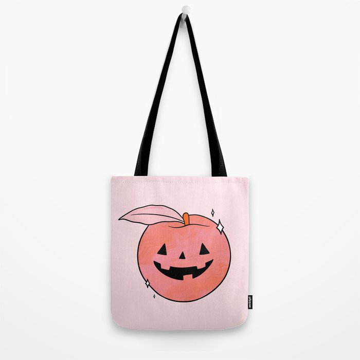 Spooky Peach Tote Bag Gallery Image 2